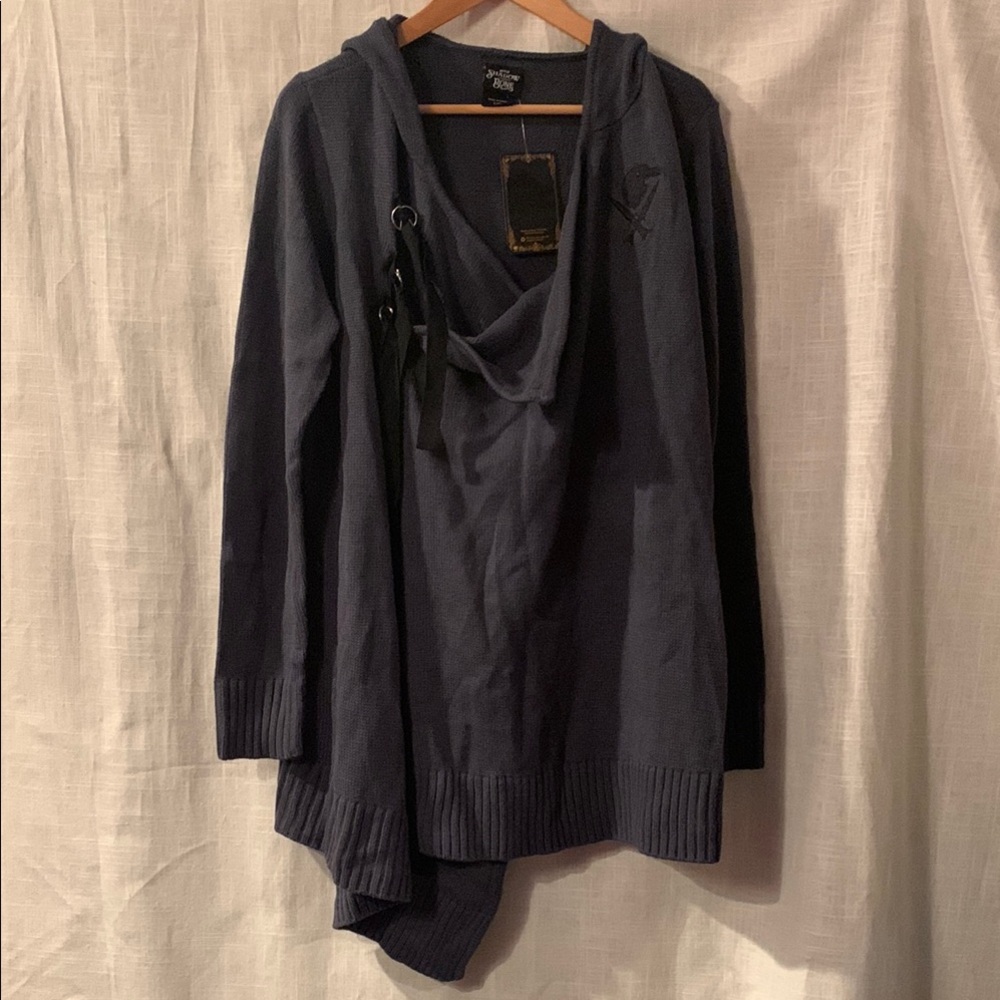 Netflix Shadow & Bone Dark Gray Hooded Sweater